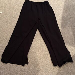 Ronni Nicole Sheer Black Pants